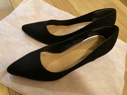 新品２足　KATE \u0026 HARRYチャンキーヒールパンプス23cm