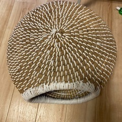 藤製　猫ちぐら　の画像