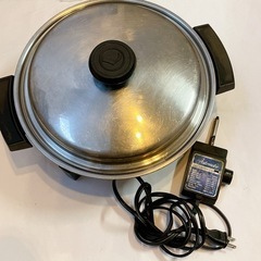 LIQUID CORE 高級電気鍋　電気スキレット ステンレス
