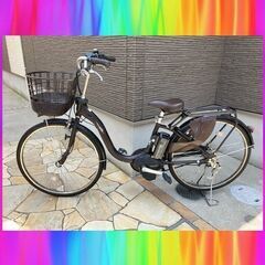 🌈バッテリー新品！12Ah🌈pas with パスウィズ　電動自...