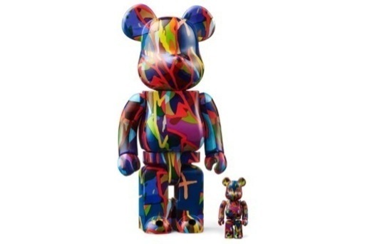 【本物】100% & 400% KAWS TENSION KAWS ×MEDICOM TOY メディコム トイ BE@RBRICK SET ベアブリック カウズ テンション 2セット 2体