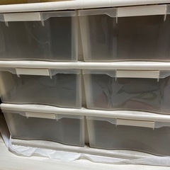 無料　衣装ケース　3段×2　その1の画像