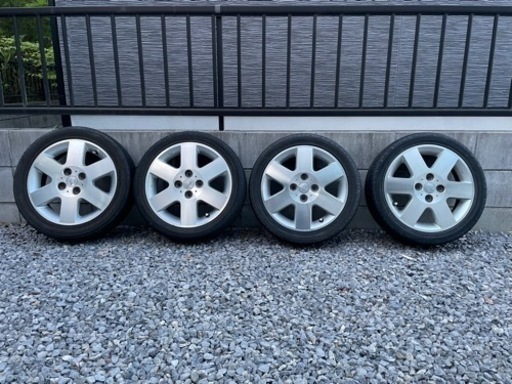 ダイハツ コペン L880K 純正15インチアルミホイール