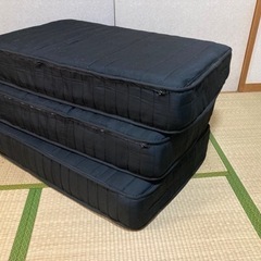 三分割マットレスの画像