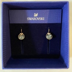 再値下！スワロフスキー⭐︎未使用⭐︎保証書有⭐︎Bella V ドロップピアスの画像