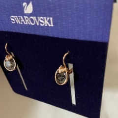 再値下！スワロフスキー⭐︎未使用⭐︎保証書有⭐︎Bella V ドロップピアスの画像