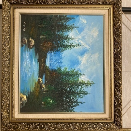 油絵風景画