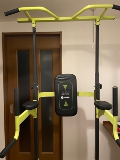ぶら下がり健康器（懸垂マシン）プラップバー チンニングスタンド ディップススタンド プルアップ M2／HG-P1001N1