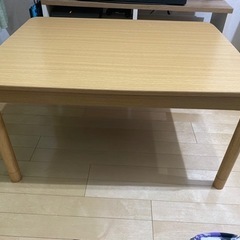 センターテーブル　こたつ　ニトリ