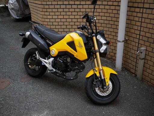 ホンダ グロム 125cc  走行距離5,474km 自賠責令和6年5月 HONDA GROM