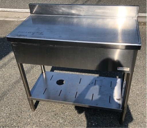 ⭐︎中古品　SUNWAVE  1槽シンク　900×450×800mm  厨房機器⭐︎