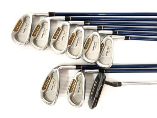 【SOLD OUT】◆SRIXON ＋ SPALDING ◆ゴルフクラブ フルセット＋ 美品 SRIXONキャディバッグ付き