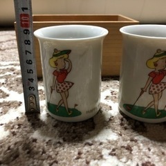 【現金手渡しok】湯呑み　レトロ
