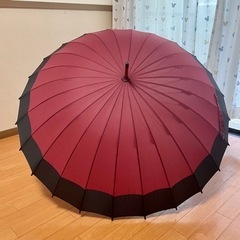 【未使用】晴雨兼用傘　24本骨の画像