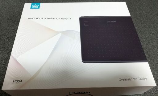 (※譲渡決定しました) HUION ペンタブレット(HS64)