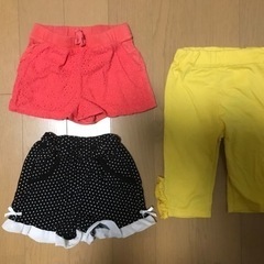 ショートパンツ2着　100サイズ
