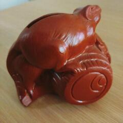 ネズミ貯金箱の画像