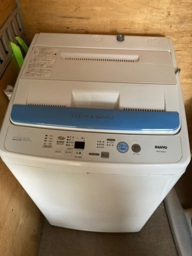 SANYO  6K 全自動洗濯機☆