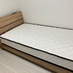【受付停止中】⭐︎美品⭐︎シングルベッドの画像