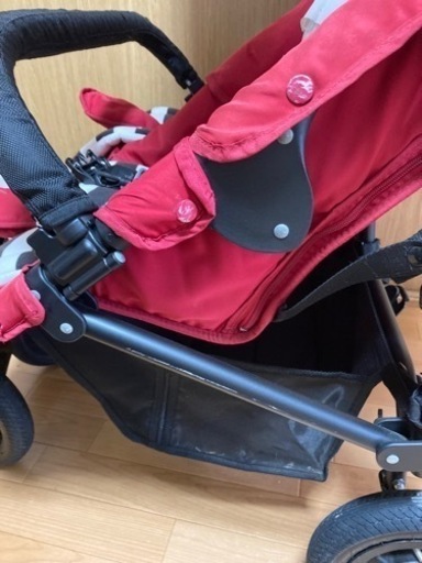 【再値下げ】AirBuggy COCO DOUBLE FROM BIRTH ココダブル フロムバース 双子 2人乗り ベビーカー 付属