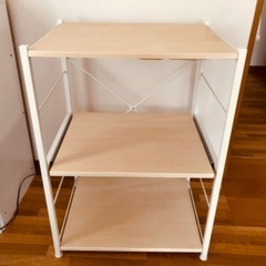 無料で差し上げます:3段オープンラック