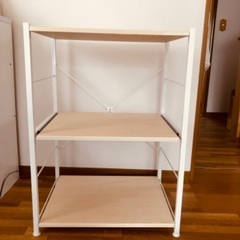 無料で差し上げます:3段オープンラックの画像