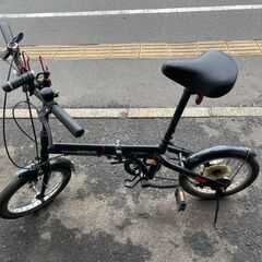折りたたみ自転車　No.165　16インチ　ギア6速　【リサイクルショップどりーむ荒田店】
