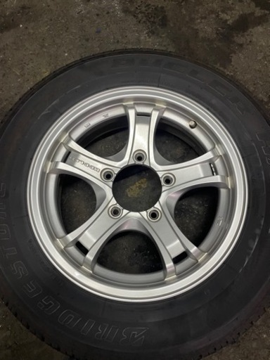 jb23ジムニーアルミタイヤ