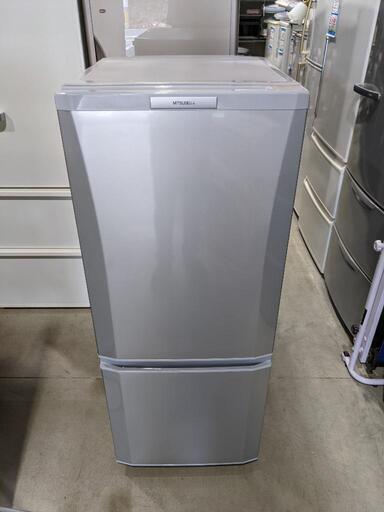 MITSUBISHI　146L 2ドア冷凍冷蔵庫　MR-P15S-S 2011年製