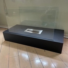 エタノール 暖炉 Nu-Flame 自立式フロア暖炉 フィアマ Fiamme 暖房 NF-F3FIE お洒落 ストーブ ヒーター エタノール燃料 バイオエタノール sokunouの画像