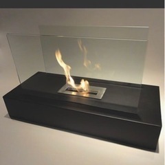 エタノール 暖炉 Nu-Flame 自立式フロア暖炉 フィアマ Fiamme 暖房 NF-F3FIE お洒落 ストーブ ヒーター エタノール燃料 バイオエタノール sokunouの画像