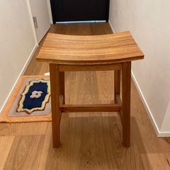 【美品】木製 スツール おしゃれ