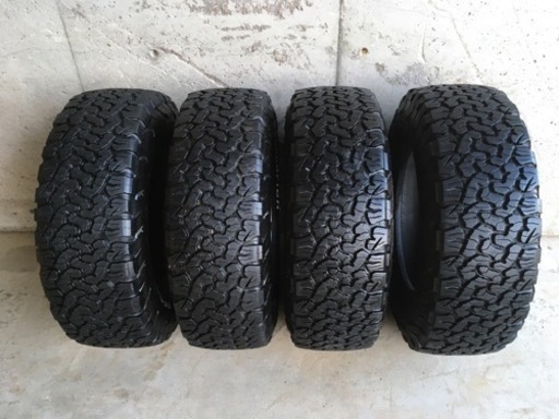 ※6月19日まで※ BFグッドリッチ265/70R17 タイヤ4本セット