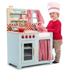 「イギリス製」レトイバン木製おままごとキッチンセット