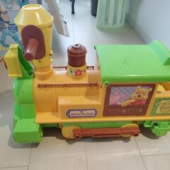 もう決まりました～プーさん電動自動汽車ポッポの画像