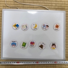 ホワイトボード+ マグネット