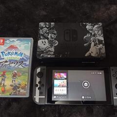 Switch本体　スマブラモデル　レジェンドアルセウス付き