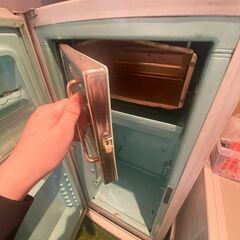 冷蔵庫　ホワイト　　海外アンティーク品　　の画像