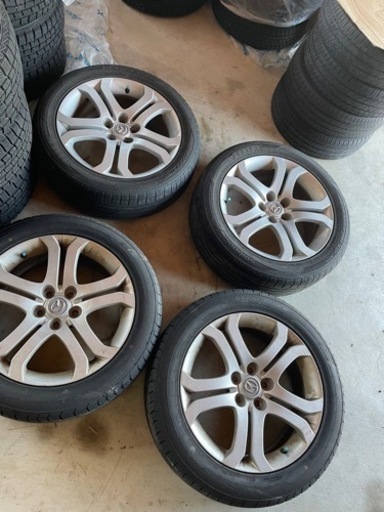 215/55R18 マツダ純正 cx3 mpv プレマシー