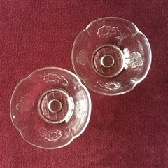 【4皿セット】ピングー ガラスボウル ガラス皿 食器 小鉢 デザート皿 ミスド2011の画像