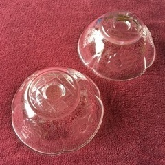 【4皿セット】ピングー ガラスボウル ガラス皿 食器 小鉢 デザート皿 ミスド2011の画像