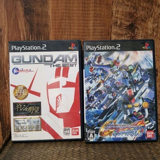 PS2 PS2  GUNDAM THE BEST \u0026 GENERATIONS SPIRITS