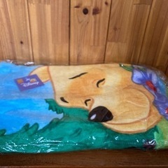 『未使用』ディズニー　くまのプーさん　タオルケットの画像