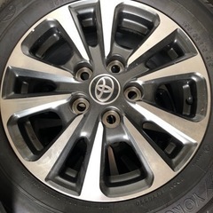 エスクァイア後期　新車外し　GIプレミアム　ホイールタイヤセット