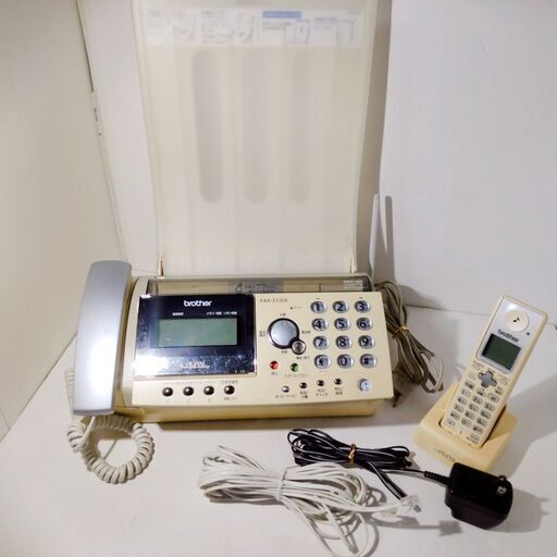 中古 brother ブラザー FAX-315DL 電話機 コードレスファクシミリ コードレス ファックス