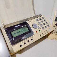 中古 brother ブラザー FAX-315DL 電話機 コードレスファクシミリ コードレス ファックス の画像