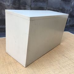 【渋い昭和レトロ】Central セントラル 10段×3 書類収納レターケース カルテ入れ H49㎝ スチール棚の画像
