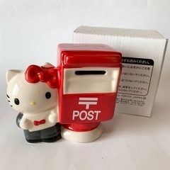 【新品未使用】キティちゃん貯金箱