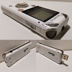 超美品 OLYMPUS オリンパス Voice-Trek V-802 ICレコーダー イヤホン/取扱説明書付の画像