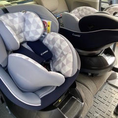 コンビ　チャイルドシート2台　クルムーヴ スマート ISOFIX